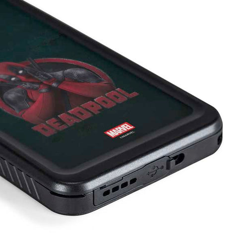Marvel Deadpool Legacy Surprised Deadpool Galaxy S24 Plus Waterproof Case